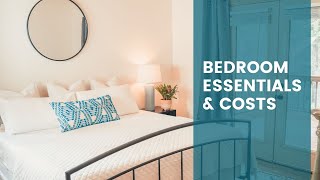 Airbnb bedroom essentials what to get and the cost [upl. by Shargel522]