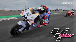 MotoGP 24  Thailand Sprint Race  Gresini Racing MotoGP Team Gameplay on Xbox Series S [upl. by Pond494]