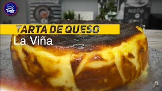 Pastel de Queso Vasca quotLa Viñaquot  Receta de la Basque Cheesecake más famosa [upl. by Groves]