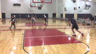 Box Drill Demo from USAB Youth Skills Camp Houston TX 42016 [upl. by Deb22]