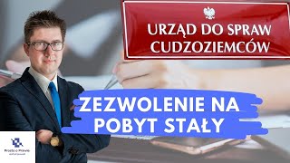 Zezwolenie na pobyt stały [upl. by Brocklin]