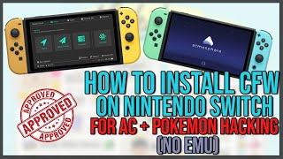 How to Install Custom Firmware on Switch For ACNH  Pokemon Hacking NO EMU FULL SETUP 2021 [upl. by Uria279]