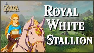 Zelda Breath of the Wild How to get the Royal White Horse [upl. by Dominik]