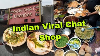 Kashi Chat BhandarBest Varanasi Street food [upl. by Nielsen]