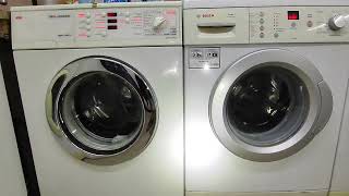 Wash Cotton 60° with preWashing machine AEG and BOSCH part 23 [upl. by Enal190]