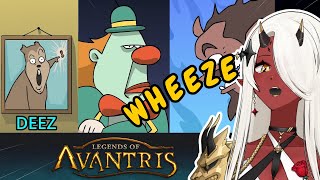 FUNNY DND SHORTS l Legends of Avantris Reaction l Chuckles Betsy Torbek Peggy Gricko etc [upl. by Deibel776]