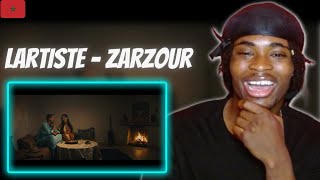 Lartiste  Zarzour Clip Officiel  REACTION [upl. by Nhguav776]