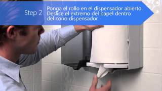 Sofpull® Fluido Céntrico  Instrucciones de Colocación de Toalla [upl. by Blasius]