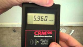 International Medcom CRM100 Geiger Counter  Review [upl. by Gnod]