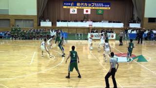 2013能代cup 能代工業vs市立船橋 3Q、4Q [upl. by Nwahsuq604]