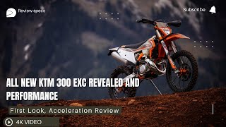 2025 New KTM 300 EXC Revealed and Performance [upl. by Nylsirhc155]