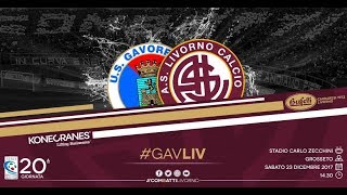 Gavorrano  Livorno  24  Serie C 201718 [upl. by Llertram]