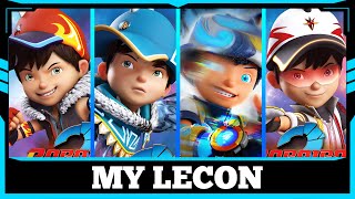 🌌 MY LESSON VERSI ALL BOBOIBOY 2024 [upl. by Vyky]