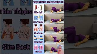 Yoga Pilates Reduce Belly Fat part 236yoga weightloss bellyfatloss shorts [upl. by Raimondo]