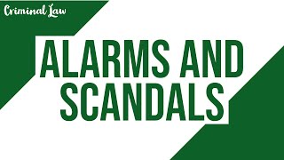 Article 155 Alarms and Scandals Criminal Law Discussion [upl. by Afatsum369]