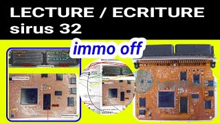 IMMO OFF Renault calculateur siemens Sirus 32 [upl. by Let]