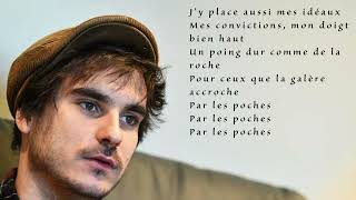 Gauvain Sers  Dans mes poches Live Paroles [upl. by Faith]