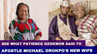 What Patience Ozokwor Said to Apostle Michael Orokpos Wife [upl. by Amathist]