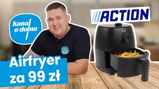 AIRFRYER za 99 zł z ACTION Czy warto [upl. by Fasta476]