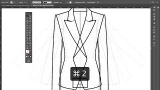 Illustrator  Blazer zeichnen  Teil 1 German  Deutsch [upl. by Sherilyn]