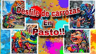 Desfile de carrozas del 6 de Enero en Pasto 2024 Yo soy Byron [upl. by Immaj812]