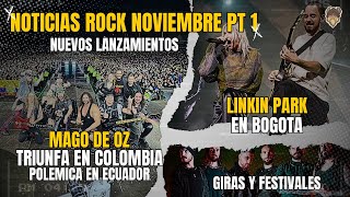 ¡NOTICIAS ROCK 🤘 ¡MAGO DE OZ HACE HISTORIA EN COLOMBIA 🏆 POLÉMICA EN ECUADOR Y CONCIERTOS DEL MES [upl. by Waldon]