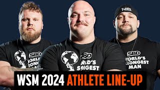 The 30 Athletes Competing at The Worlds Strongest Man 2024 [upl. by Shaff]