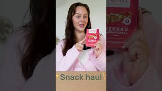 Missä kaikkialla sun snäkit matkustaa mukana 🤔 snackhaul ostest fiksuruoka [upl. by Akinak832]