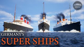 Germanys Stolen Super Ships  The Evolution of Ocean Liners  Documentary Part 3 [upl. by Eidlog947]