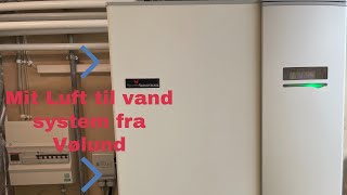 Vølund Luft til vand Varmepumpe [upl. by Yendic]