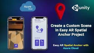 How to create location based AR scene in Unity with Easy AR and Azure Spatial Anchors [upl. by Sallie]