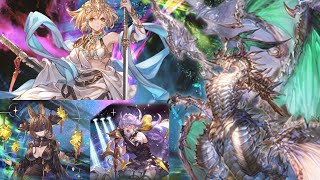 GBF Ultimate Mastery Yamato Showcase vs Super Ultimate Bahamut [upl. by Adirehs]