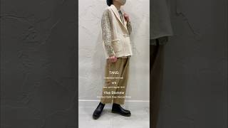 【 2024 AW collection TANG ＆ vm ＆ Vlas Blomme 】knit vest ＆ print regular shirt ＆ Sarouel Pants [upl. by Copland583]