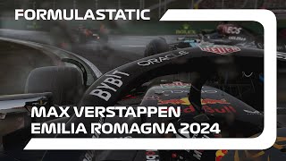 Max Verstappen Onboard in the Wet  Emilia Romagna Grand Prix 2024 f124 f123 [upl. by Carver969]