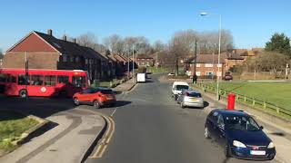 Full route visual R9 Orpington station Ramsden Estate circular [upl. by Lennard685]