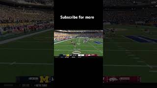 Michigan vs Arkansas ncaa playoffs semi finals house call [upl. by Publia740]