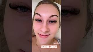 Volume Lashes wwweyelashesbydinacom viralyoutube viralreels shorts viralshorts viralvideos [upl. by Maurie]