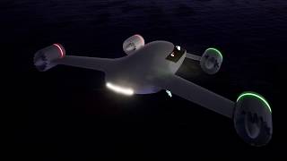 SBX eVTOL Flying Vehicle Concept by GRUG GROUP LLC [upl. by Sanger]