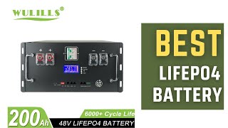 Best LifePO4 Battery  48V 100Ah 200ah LifePO4 Battery Review in 2024 [upl. by Ynnoj]