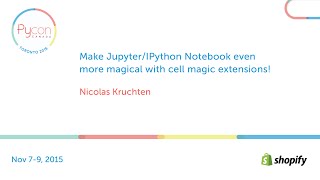 Make JupyterIPython Notebook even more magical with cell magic extensions [upl. by O'Toole]