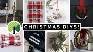 35 DOLLAR TREE CHRISTMAS DIYS THAT DONT LOOK CHEAP [upl. by Paloma]