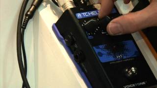 Musikmesse 2011 TC Helicon Voicetone H1 Harmonizer Live Demo [upl. by Hilarius]