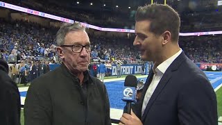 Tim Allen talks Lions starting career at WXYZ Channel 7 [upl. by Forbes]