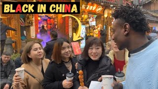 How Chinese People react to Black man in the Street Speaking their Language [upl. by Anaej434]