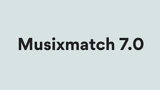 Meet the allnew Musixmatch version 70 for iOS [upl. by Sadnak]