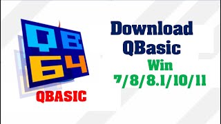 How to Download QBasic  Windows 788110  Make Easy [upl. by Jezabella]