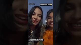 Wait for the end 😂😂 Ruchika rathod with her friend ruchikarathore triggeredinshaan ruchikanishay [upl. by Nekcerb952]