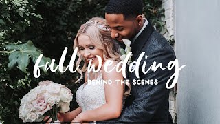 Wedding Photography Behind the Scenes  Full Wedding Day  Free Wedding Photography Course [upl. by Lrem]