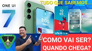 Novo ONE UI 70 Vai ser melhor que iPhone na fluidez Quando chega O que mudou [upl. by Ahseinek]