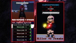 CODES Undertale Timeline Collapse  Red amp Killer V2 Remakes [upl. by Eugor875]